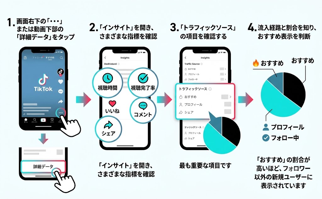 トラフィックソースを確認する